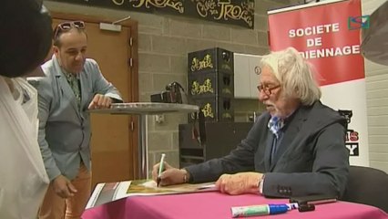 L'acteur Pierre Richard présente son vin à Gosselies