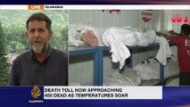 Pakistan heat wave death toll tops 400