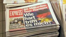No comment: Deutschland streitet über das Sparpaket - SPIEGEL TV