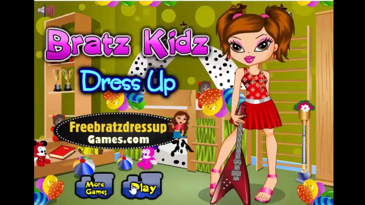 bratz dress up games