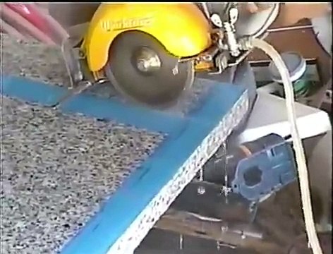 COMO CORTAR LA PIEDRA DE GRANITO