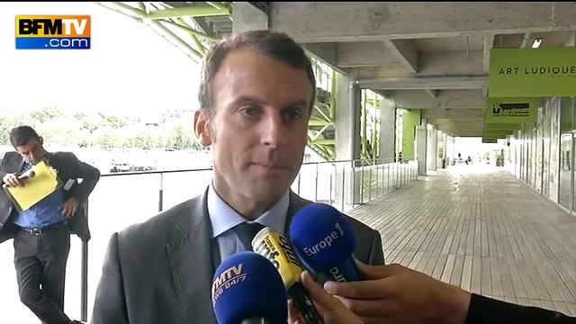 Macron explique son grand scepticisme sur l'offre de SFR sur Bouygues