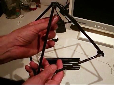 How to make pyramid power free energy experiment (spinning, rotating, perpetual motion)