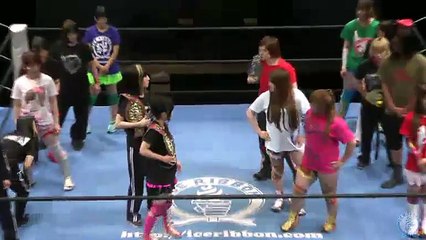 {Ice Ribbon} Kyuri Vs. Risa Sera (6/21/15)