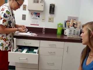 My babyboy getting his shots.