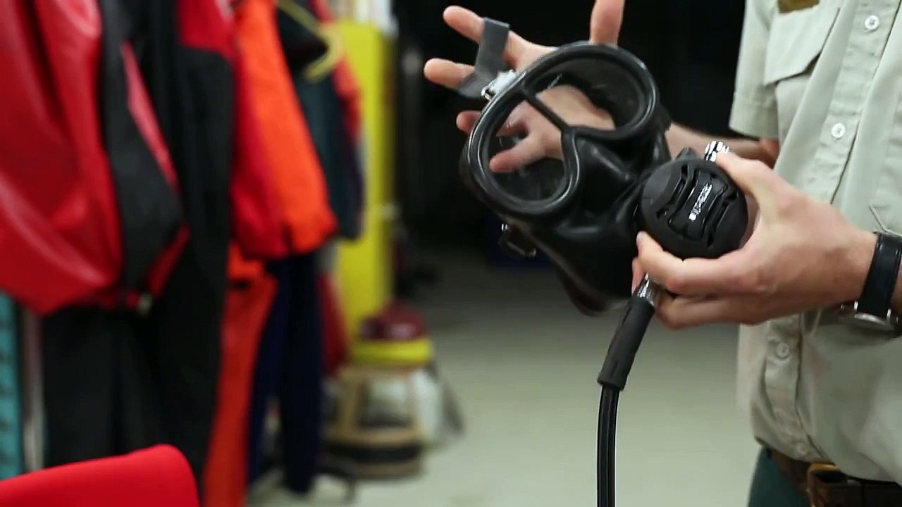 Diving equipment at the Franklin shipwreck site