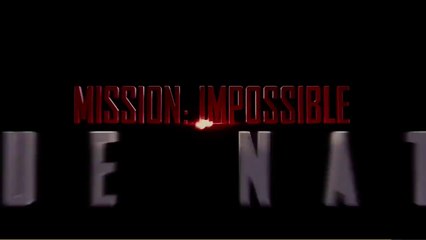 Bande annonce de "Mission Impossible - Rogue Nation"
