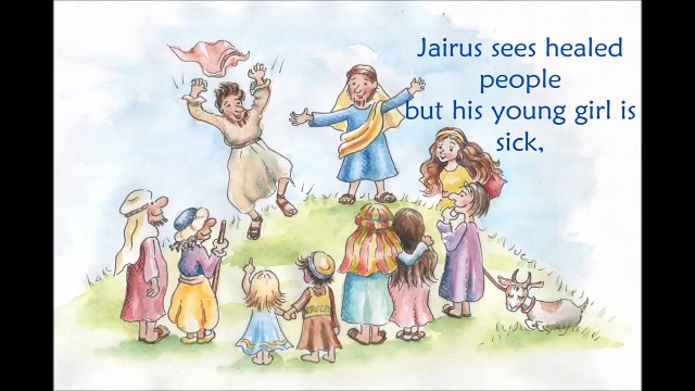 Bible Basics for children - the story of Jesus healing Jairus' daughter