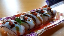 [ Japanese cuisine ] Eating Sushi  Nama takoRaw Octopus nigirizushi  生たこ握り寿司