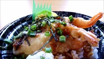 [ Japanese cuisine ] Eating Donburi  Mini Ebi Tendon  ミニえび天丼