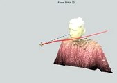 3D Kinect head tracking with gaze detection