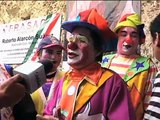 Con chistes y desfile celebran el Día Mundial del Payaso