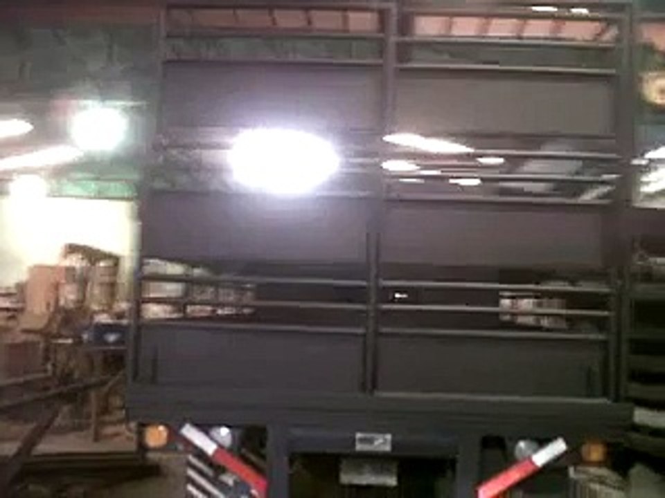 Fabrica de plataforma jaula ganadera Construcloset
