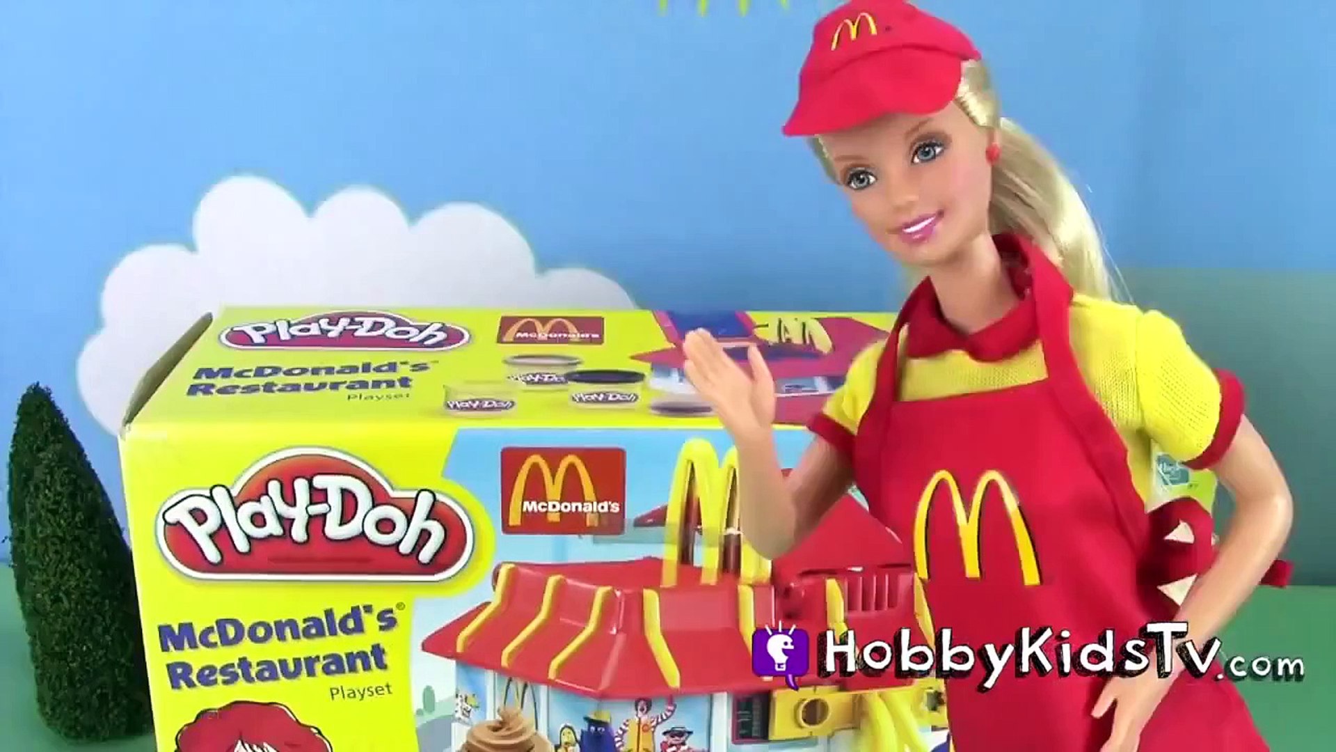 play doh mcdonald's restaurant playset