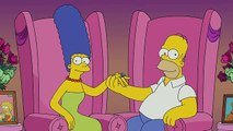 THE SIMPSONS - Homer And Marge, Together Forever