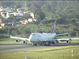 Lufthansa B747-430 landing in GRU-São Paulo