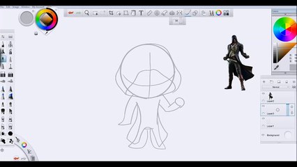 Drawing Assassin's Creed Unity : Arno | Speed Art