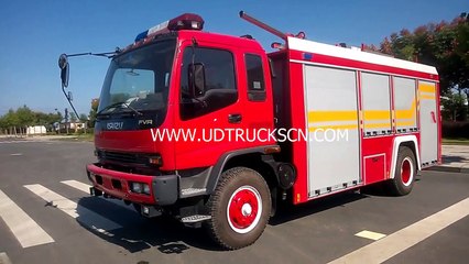 Brand new isuzu FTR FVR fire truck,ISUZU fire fighting water tank truck