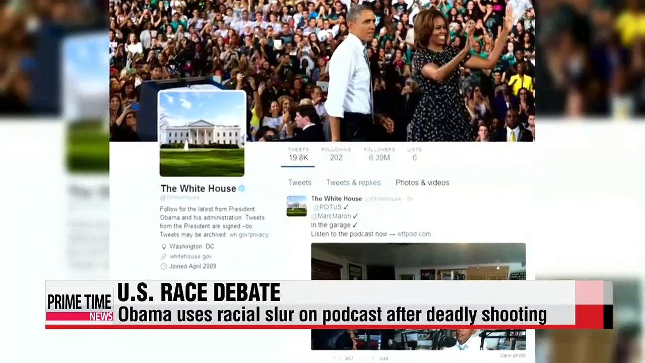 White House notes Obama's racially charged remarks