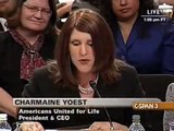 Dr. Charmaine Yoest Testifies Before the Senate Judiciary Committee