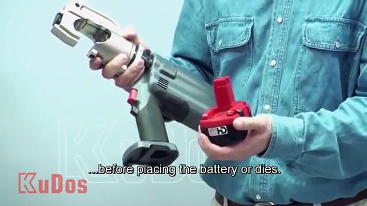 MAY EP COS THUY LUC DUNG PIN- BATTERY HYDRAULIC CRIMPING TOOLS