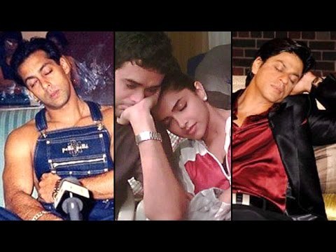 Bollywood Celebs Caught Sleeping on Sets