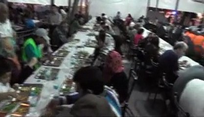 iftar cadırı hazır