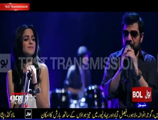 Mubashir Luqman Singing on BOL TV
