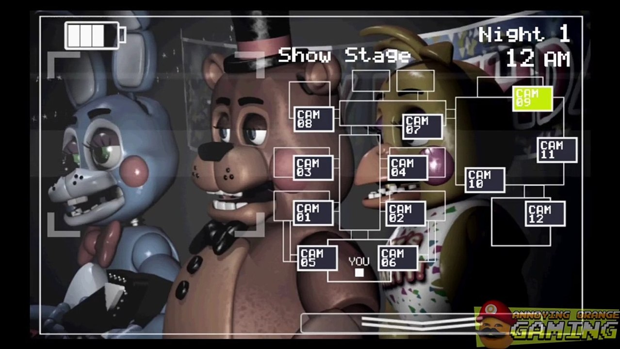 Annoying Orange - Grandpa Lemon Plays FIVE NIGHTS AT FREDDY'S 2