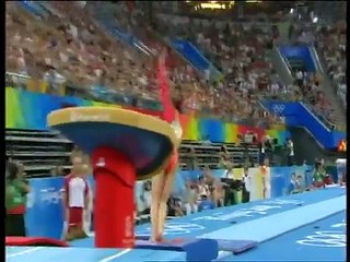 2008 Olympic Gymnastics Falls Montage