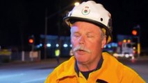 Australia bushfires: Firefighters face 30m high flames in Lake Macquarie