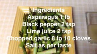 Crispy Garlic Asparagus