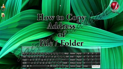 Copy Address of File / Folder