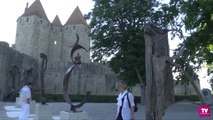 L'exposition TOLERANCE, neuf lettres à découvrir devant la Cité de Carcassonne jusqu'au 20 septembre :