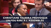 Christiane Taubira provoque un fou rire à l'Assemblée en moquant Eric Ciotti