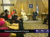 EL AL HOSTS POPE BENEDICT XVI ON SPECIAL FLIGHT FROM ISRAEL TO ROME