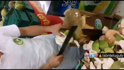 Amazing Coconut Cutting Skills (21 - 06 - 2015)