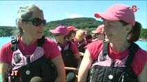 Cancer du sein/Annecy: Ces femmes passionnées de dragon boat