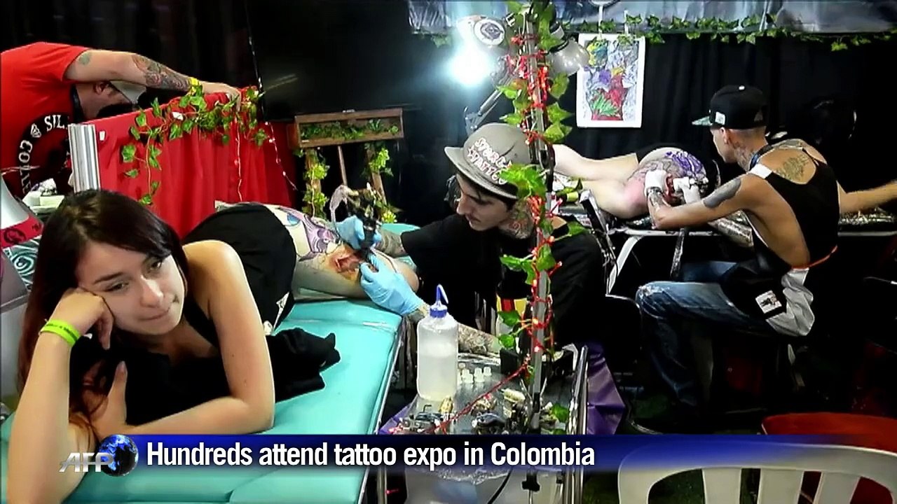 Medellin’s tattoo expo shows love for the ink is on the rise