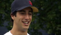 F1 2011 - Red Bull & HRT - Interview with Daniel Ricciardo before the British GP