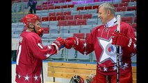 Putin & Belarusian President Play Ice Hockey in Sochi | 2014 Winter Olympics, Russia