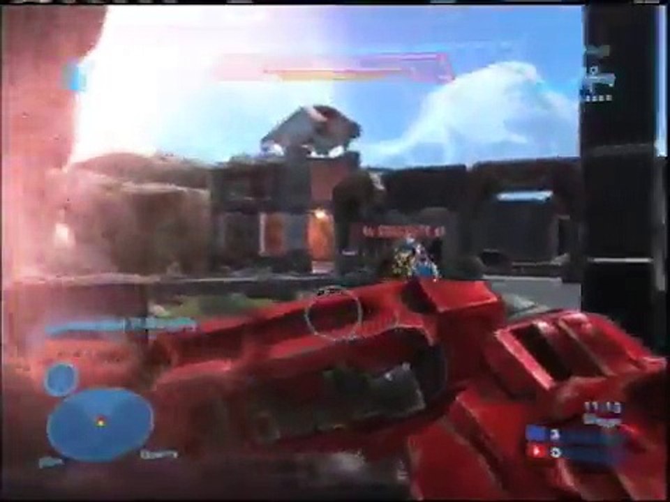 Halo Reach Multiplayer Gameplay Commentary Tips Running Riot on Asylum