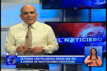 Impiden venta de peligrosa droga en instituciones educativas