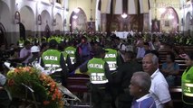 Despiden con honores a los seis policías asesinados en el norte del Cauca