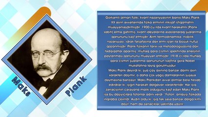 İman edən alimlər - Maks Plank