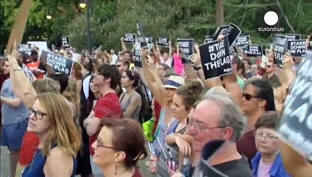 Війна між північчю і півднем у США через прапор конфедерації