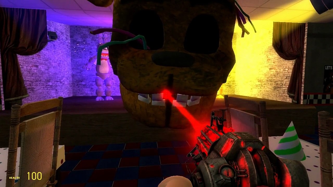 review Gmod fnaf old animatronics (español)