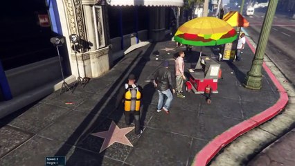 GTA 5 - The Jetpack Mod ! w/ funny FAILs (Funny Moments Gameplay)