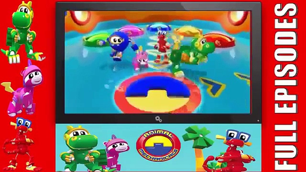 New Cartoon 2015 Animal Mechanicals Animal Islands Cow Castle Hassle