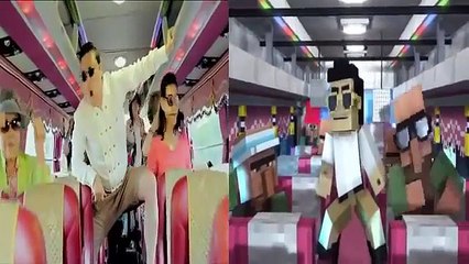 Gangman Style vs Minecraft Style